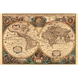 Puzzle 5000 pièces - Mappemonde antique - Ravensburger - 17411