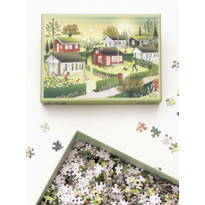 SMALL HOUSES - puzzle 1000 pcs - 19x26,5x6 cm - Vissevasse - F-2020-027-G3