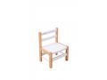 Chaise basse LOUISE Hybride Blanc - Combelle - 131208