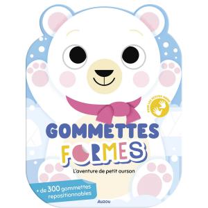 GOMMETTES FORMES - L'AVENTURE DE PETIT OURSON - Auzou - 9791039534741
