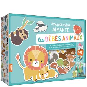 MON PETIT COFFRET AIMANTÉ - LES BÉBÉS ANIMAUX - Auzou - 9791039530385