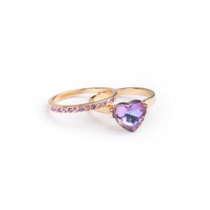 Bague Boutique Chic Precious Purple Ring - Great Pretenders - 92001