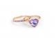 Bague Boutique Chic Precious Purple Ring