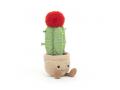 Peluche Amuseable Moon Cactus - L: 7 cm x H: 21 cm - Jellycat - A6MCA