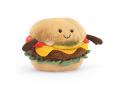 Peluche Amuseable Burger - L: 12 cm x H: 12 cm - Jellycat - A2BUN