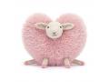 Peluche Aimee Sheep - L: 22 cm x H: 21 cm - Jellycat - AME2S