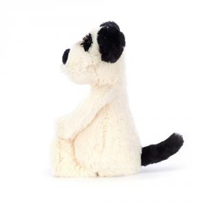Peluche Bashful Black & Cream Puppy Little - L: 9 cm x H: 18 cm - Jellycat - BASS6BCPNN