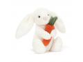 Peluche Bashful Carrot Bunny Little - L: 9 cm x H: 18 cm - Jellycat - BB6C