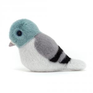 Peluche Birdling Pigeon - L: 7 cm x H: 10 cm - Jellycat - BIR6PIN