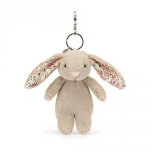 Porte-clé peluche Blossom Bunny Beige - L: 4 cm x H: 17 cm - Jellycat - BL4BBC