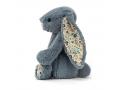 Peluche Blossom Dusky Blue Bunny Original - L: 12 cm x H: 31 cm - Jellycat - BL3DUSKNN