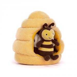 Peluche Honeyhome Bee - L: 17 cm x H: 18 cm - Jellycat - HON2B