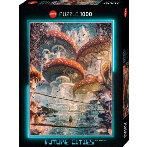 Puzzle 1000p Shroomland Futures Cities Heye - Heye - 30039