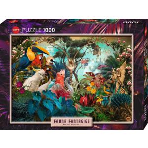 Puzzle 1000p Birdiversity Fauna Fantasies Heye - Heye - 30032