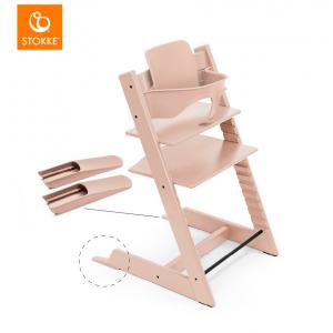Baby set rose poudré pour chaise Tripp Trapp V2  (Serene Pink) - Stokke - 650005