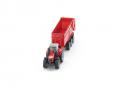 Tracteur Massey Ferguson avec remorque - 1:87ème - Siku - 1844
