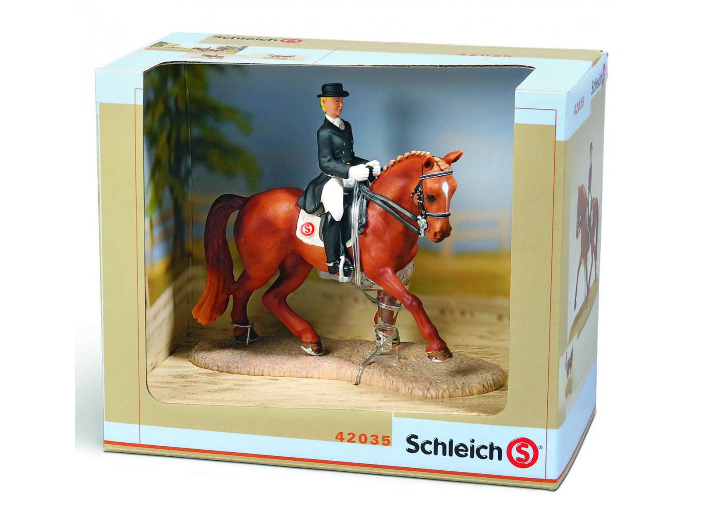 Schleich - Set équitation, dressage 20 cm X 11.5 cm X 17.5 cm