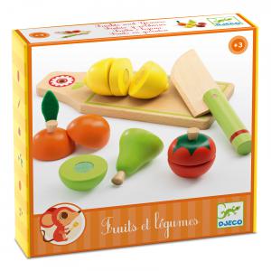 Jouet d'imitation - Fruits et légumes à couper - Djeco - DJ06526