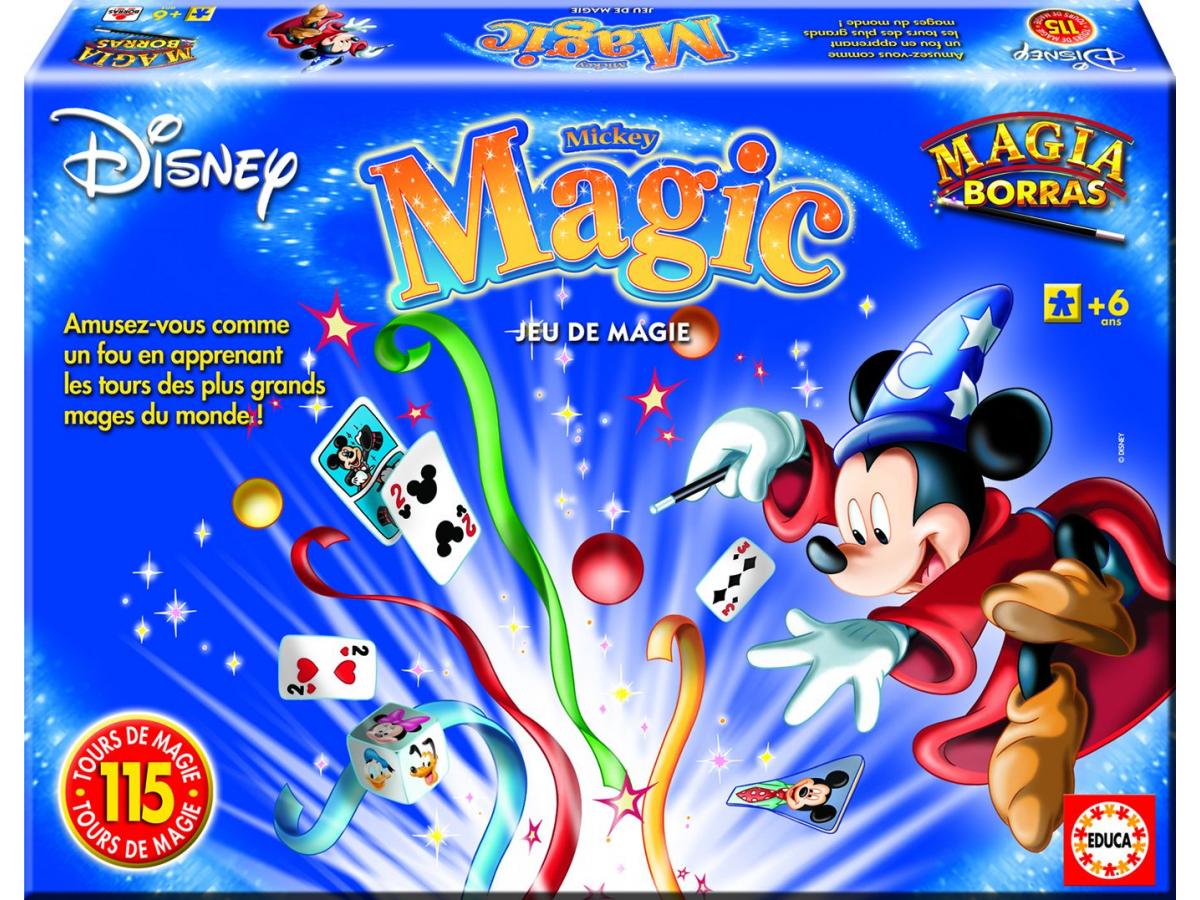 Educa - Jeux de magie Mickey - 115 tours