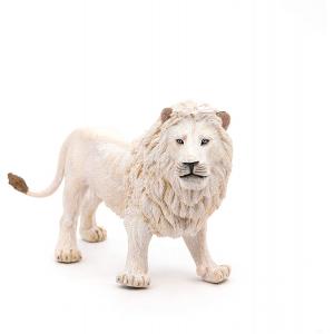 Lion blanc - Dim. 14,5 cm x 4,7 cm x 8,2 cm - Papo - 50074