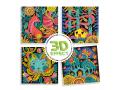 Dessin et coloriage - Forêt fantastique - 3D effect - Djeco - DJ08652