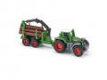 Tracteur avec remorque forestière - Siku - 1645