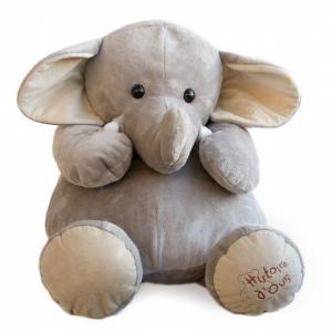 Histoire d'ours - HO1285 - Elephant - taille 60 cm (92393)