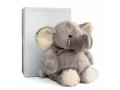 Elephant - taille 23 cm - boîte cadeau - Histoire d'ours - HO1283