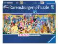 Puzzles adultes - Puzzle 1000 pièces - Photo de groupe Disney (Panorama) - Ravensburger - 15109